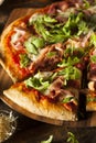 Prosciutto and Arugula Pizza