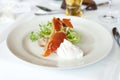 Prosciutto and Poached Egg