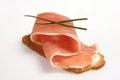 Prosciutto snack