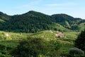 Proseco Hills UNESCO World Heritage Site Royalty Free Stock Photo