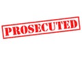 PROSECUTED Royalty Free Stock Photo