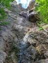 Prosiecka valley, waterfall Royalty Free Stock Photo