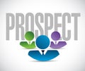 prospect team sign illustration design graphic