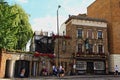 Prospect of Whitby old English pub street view London Royalty Free Stock Photo