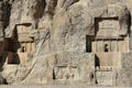 Ancient Naqsh-e Rustam necropolis in Pars, Iran Royalty Free Stock Photo