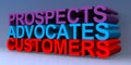 Prospects advocates customers on blue