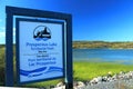 Prosperous Lake Territorial Park Entrance Sign along Ingraham Trail near Yellowknife, Northwest Territories, Canada Royalty Free Stock Photo