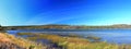 Prosperous Lake Territorial Park Landscape Panorama near Yellowknife, Northwest Territories Royalty Free Stock Photo