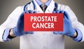 Prostate cancer Royalty Free Stock Photo