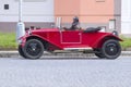 Prostejov Czech Rep May 20th 2018. Tatra 11 model during historical car parade.