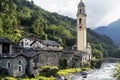 Prosto (Valchiavenna, Italy): old village Royalty Free Stock Photo