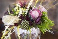 Protea bouquet Royalty Free Stock Photo
