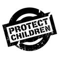 Protect Children rubber stamp