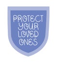 protect loved text