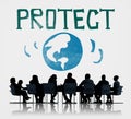 Protect Save Earth Nature Planet Concept Royalty Free Stock Photo