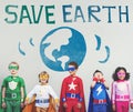 Protect Save Earth Nature Planet Concept Royalty Free Stock Photo