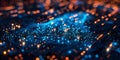 Protect and secure information with cybersecurity scan of fingerprints against cyber attacks.