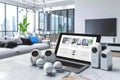 Protect your home with ctv surveillance, integrating digital HD feeds for real-time monitoring in a secure, networked environment.