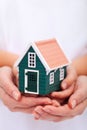 Protect your home - insurance concept Royalty Free Stock Photo