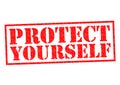 PROTECT YOURSELF Royalty Free Stock Photo