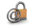 Protected email Royalty Free Stock Photo