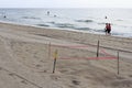 Protected Sea Turtle Nest