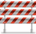 Protecting road barrier