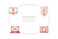 Protection of Computer Data - cipher, fingerprint, code, password vector concept set