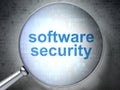 Protection concept: Software Security with optical glass