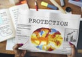 Protection Insurance Privacy Safety Surveillance Concept Royalty Free Stock Photo