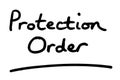 Protection Order Royalty Free Stock Photo