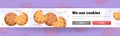 protection of personal information internet web pop up we use cookies policy notification horizontal