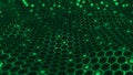 Protection of private data. Hexagonal clusters of quantum architecture