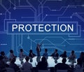 Protection Surveillance Safety Privacy Policy Concept Royalty Free Stock Photo
