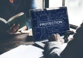 Protection Surveillance Safety Privacy Policy Concept