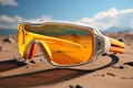 Protective eyewear with UVblocking coatings for ou