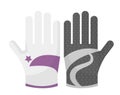 Protective gloves with fingers for active sports