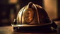 Protective headwear for firefighters in burning buildings generated by AI