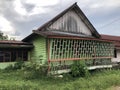 The Old House Javanese Model Royalty Free Stock Photo