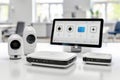 Protective patches and updates enhance camera security in homes, safeguarding seniors with AI networking and machine learning.