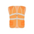 Protective vest cartoon vector illustration