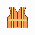 Protective vest icon