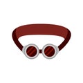 Protective welding goggles icon