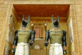Protectors of temple of Anubis Royalty Free Stock Photo