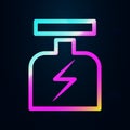 Protein nolan icon. Simple thin line, outline vector of health icons for ui and ux, website or mobile application