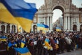 Protest action against the Russian invasion of Ukraine