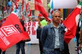 Protest action in Rome