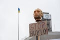 Protest Action `Stop Putin - Stop War` at the Independence Square in Kyiv Royalty Free Stock Photo