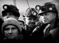 The Protest Action-of strike of Silesian miners