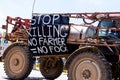 Protest agains killing farmers in South Africa